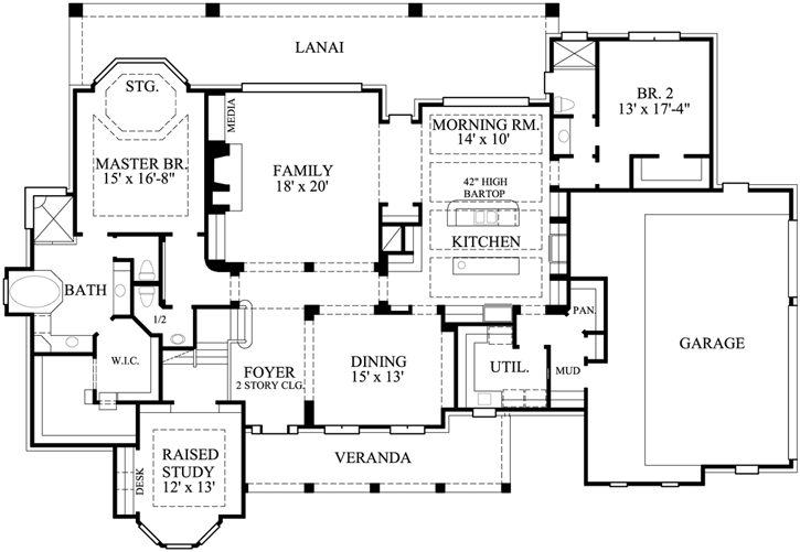 Main Floor Plan: 62-319