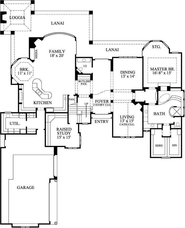 Main Floor Plan: 62-368