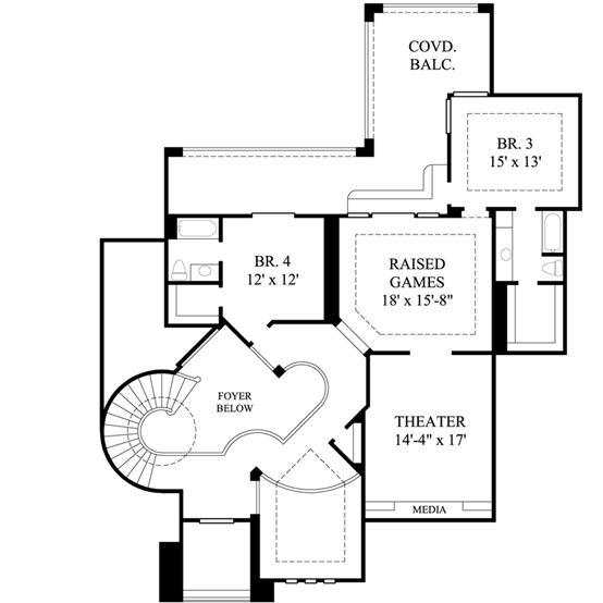 Upper/Second Floor Plan:62-422