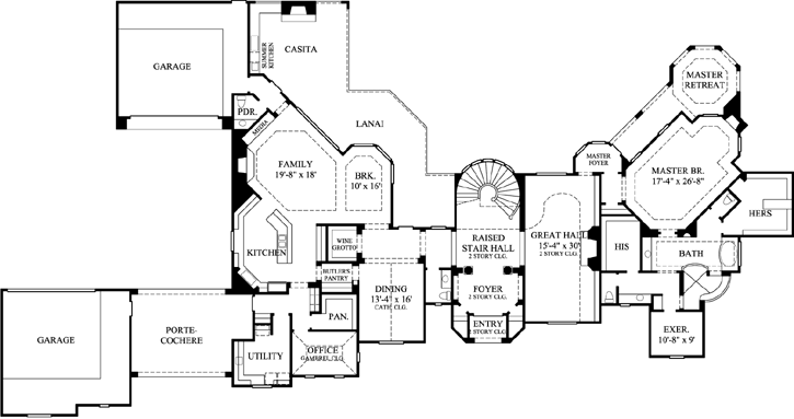 Main Floor Plan: 62-425