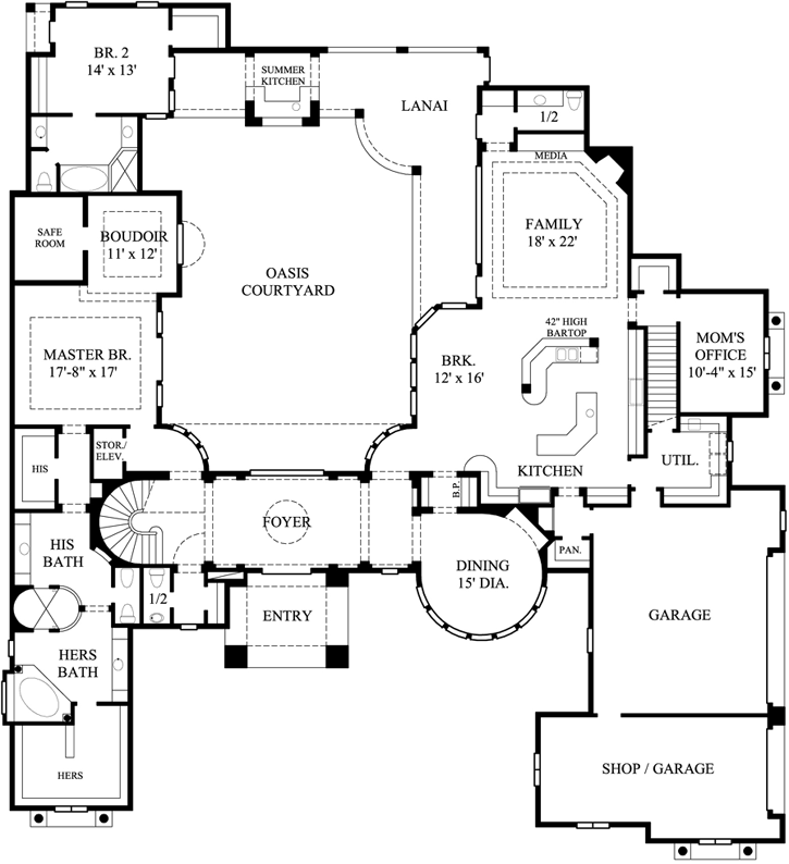 Main Floor Plan: 62-472