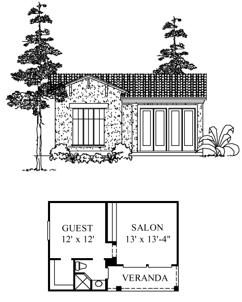 Tuscan Style House Plans 62-474
