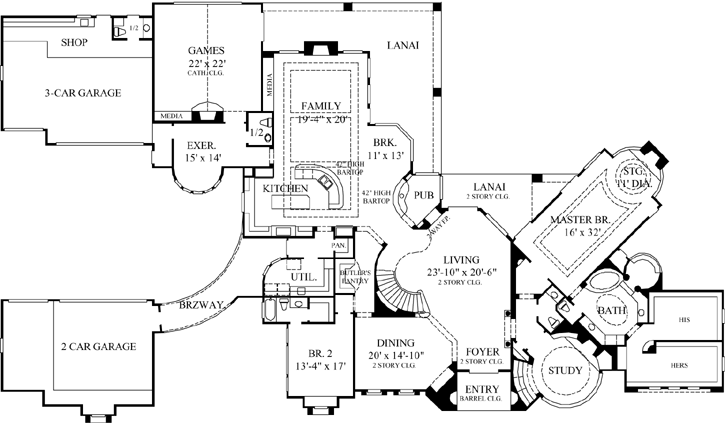 Main Floor Plan: 62-477