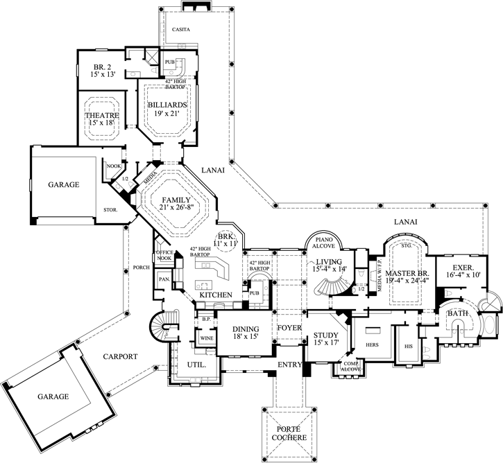 Main Floor Plan: 62-492