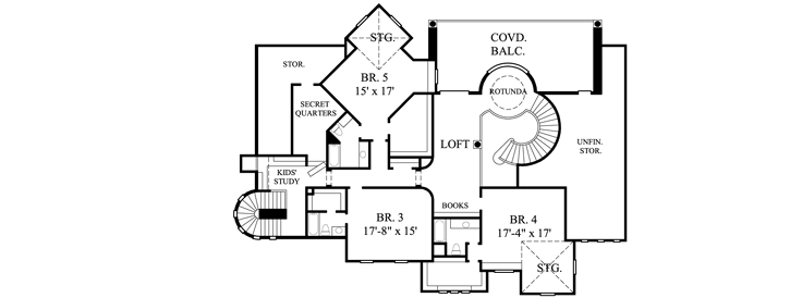 Upper/Second Floor Plan:62-492