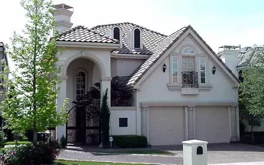 Mediterranean house plans 63-103 - front exterior, 3,924 sq ft, 4 bed, 4 bath house plans | Monster House Plans