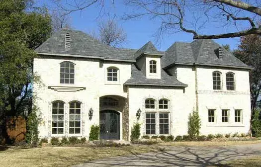 European house plans 63-107 - front exterior, 5,327 sq ft, 5 bed, 5 bath house plans | Monster House Plans