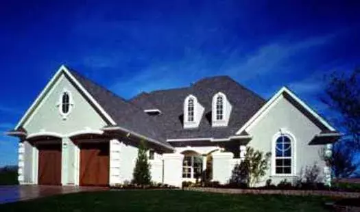 Mediterranean house plans 63-111 - front exterior, 3,474 sq ft, 4 bed, 4 bath house plans | Monster House Plans