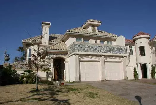 Mediterranean house plans 63-147 - front exterior, 3,492 sq ft, 4 bed, 3 bath house plans | Monster House Plans