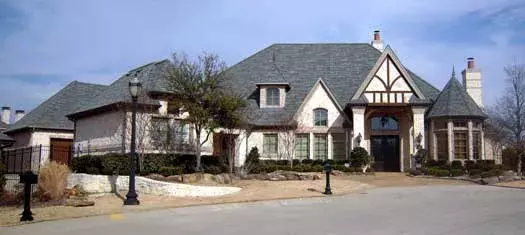 European house plans 63-180 - front exterior, 4,957 sq ft, 4 bed, 4 bath house plans | Monster House Plans