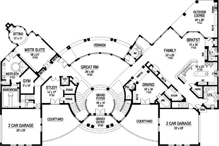 Main Floor Plan: 63-218