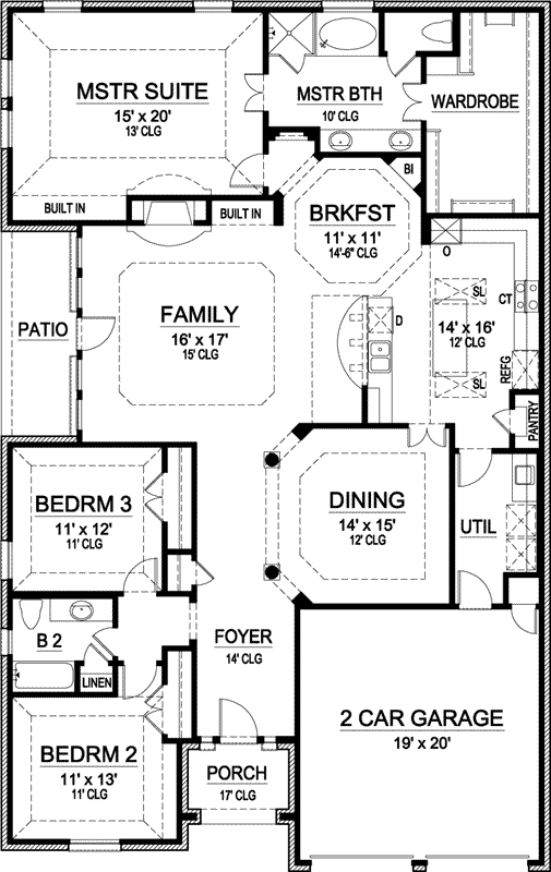 Main Floor Plan: 63-225