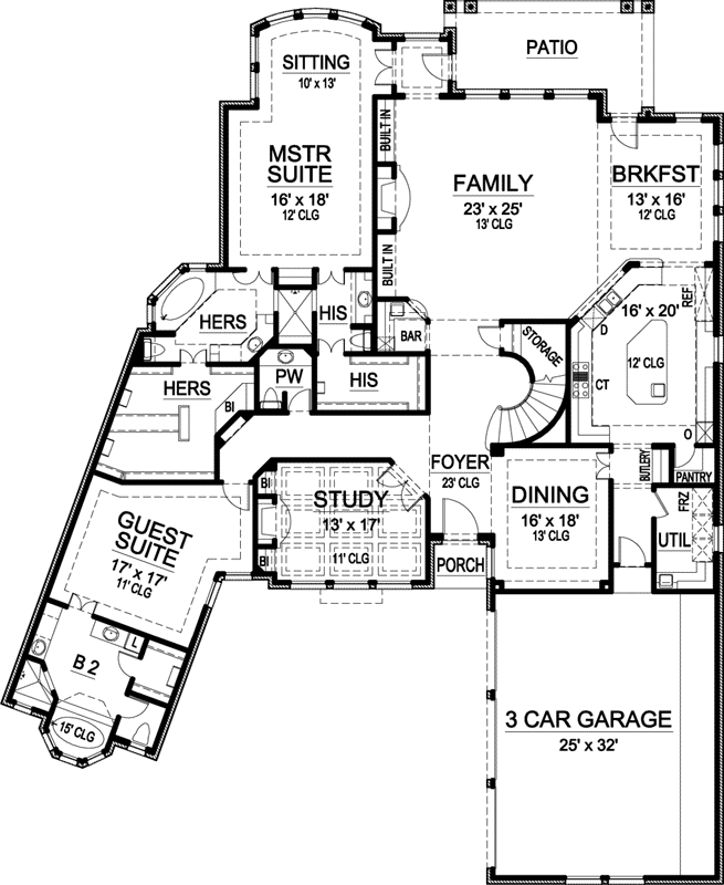 Main Floor Plan: 63-234
