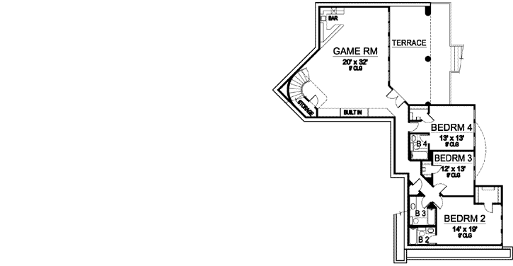 Lower Floor Plan:63-242