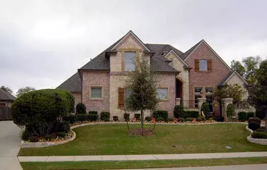 European house plans 63-247 - front exterior, 3,774 sq ft, 4 bed, 4 bath house plans | Monster House Plans