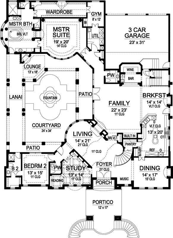 Main Floor Plan: 63-250