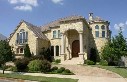 European house plans 63-251 - front exterior, 7,826 sq ft, 5 bed, 6 bath house plans | Monster House Plans
