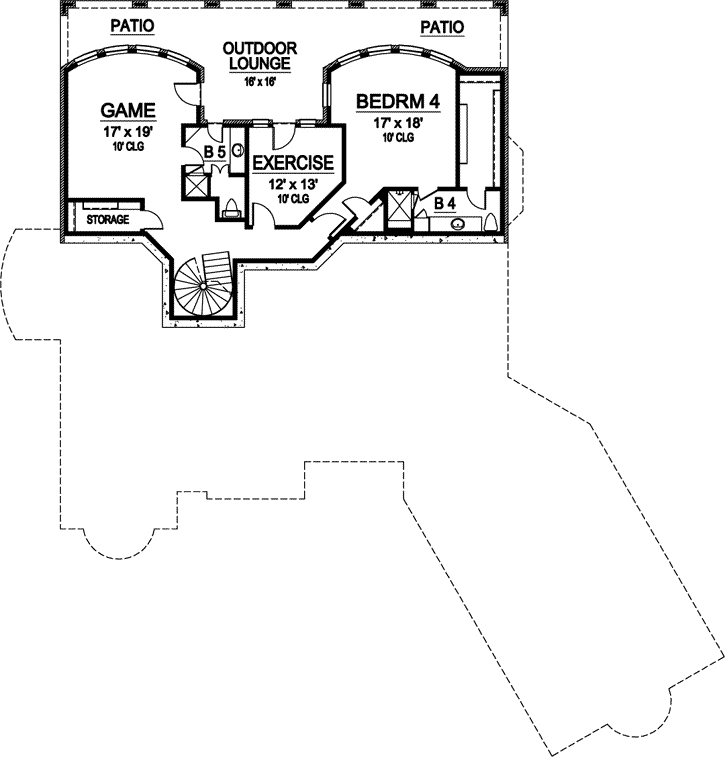Lower Floor Plan:63-268