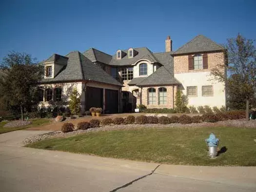 European house plans 63-289 - front exterior, 4,117 sq ft, 4 bed, 4 bath house plans | Monster House Plans