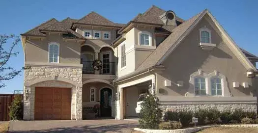 European house plans 63-293 - front exterior, 3,673 sq ft, 3 bed, 4 bath house plans | Monster House Plans