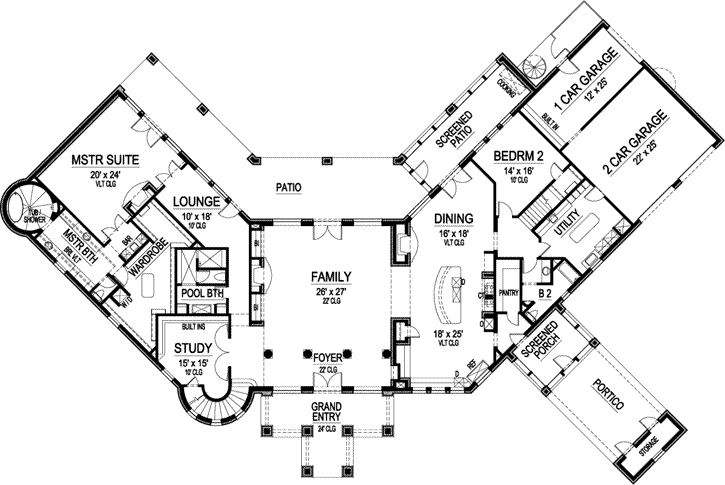 Main Floor Plan: 63-327