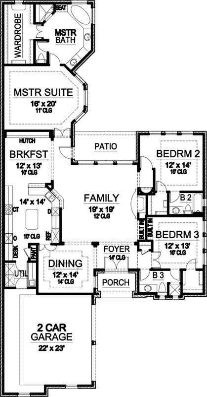 Main Floor Plan: 63-328