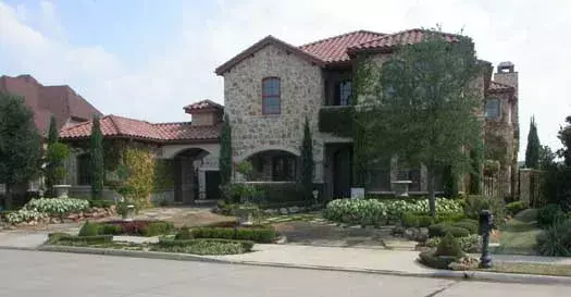 Mediterranean house plans 63-332 - front exterior, 6,093 sq ft, 4 bed, 6 bath house plans | Monster House Plans