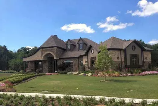 European house plans 63-353 - front exterior, 3,251 sq ft, 3 bed, 3 bath house plans | Monster House Plans