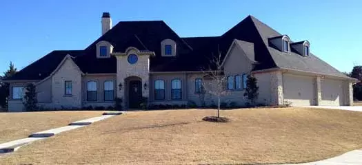 European house plans 63-368 - front exterior, 3,040 sq ft, 4 bed, 3 bath house plans | Monster House Plans
