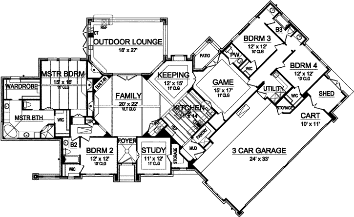 Main Floor Plan: 63-368