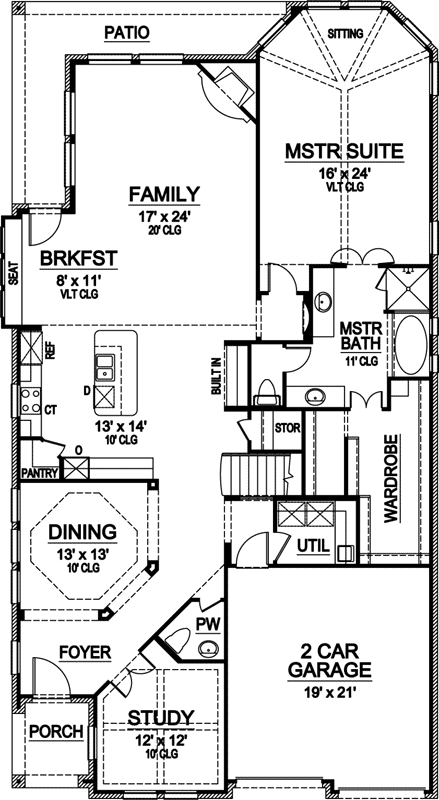 Main Floor Plan: 63-401