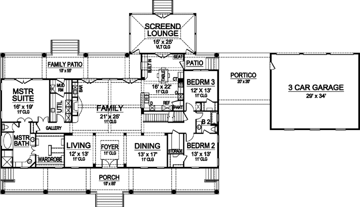 Main Floor Plan: 63-403
