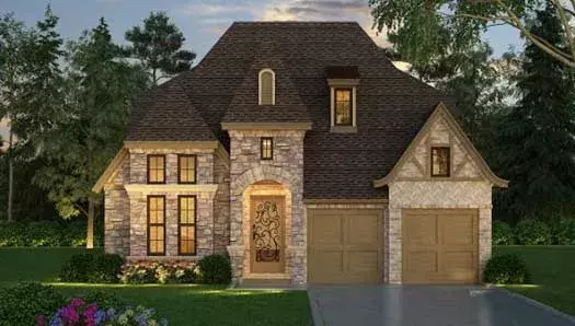 European house plans 63-419 - front exterior, 3,177 sq ft, 4 bed, 3 bath house plans | Monster House Plans