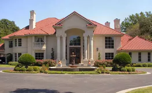 Mediterranean house plans 63-424 - front exterior, 10,325 sq ft, 5 bed, 6 bath house plans | Monster House Plans