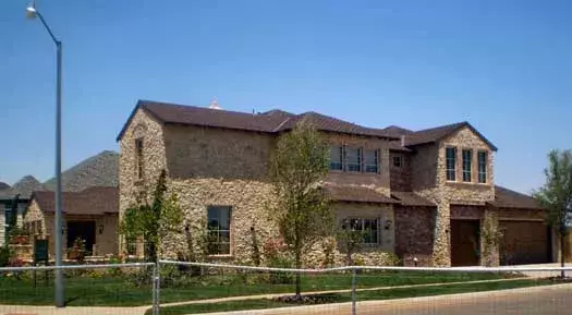 Mediterranean house plans 63-458 - front exterior, 3,858 sq ft, 4 bed, 4 bath house plans | Monster House Plans