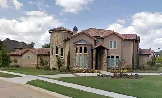 Tuscan house plans 63-477 - front exterior, 6,052 sq ft, 5 bed, 6 bath house plans | Monster House Plans