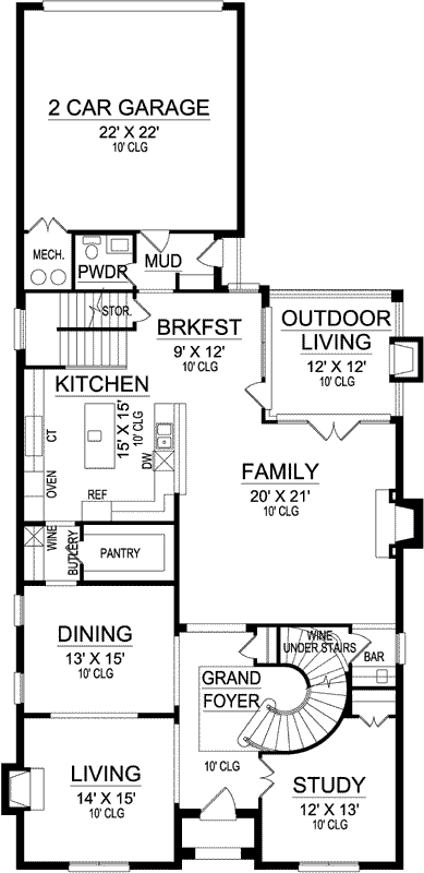 Main Floor Plan: 63-493