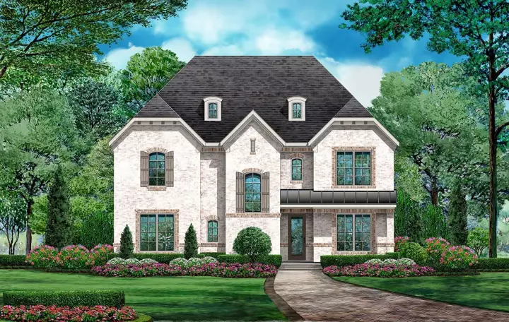 Cottage house plans 63-517 - front exterior, 3,872 sq ft, 4 bed, 3 bath house plans | Monster House Plans