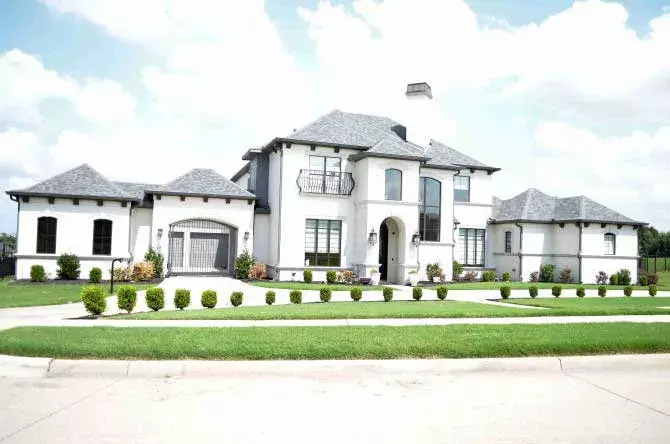 European house plans 63-711 - front exterior, 3,937 sq ft, 4 bed, 3 bath house plans | Monster House Plans