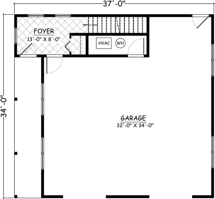 Main Floor Plan: 64-194