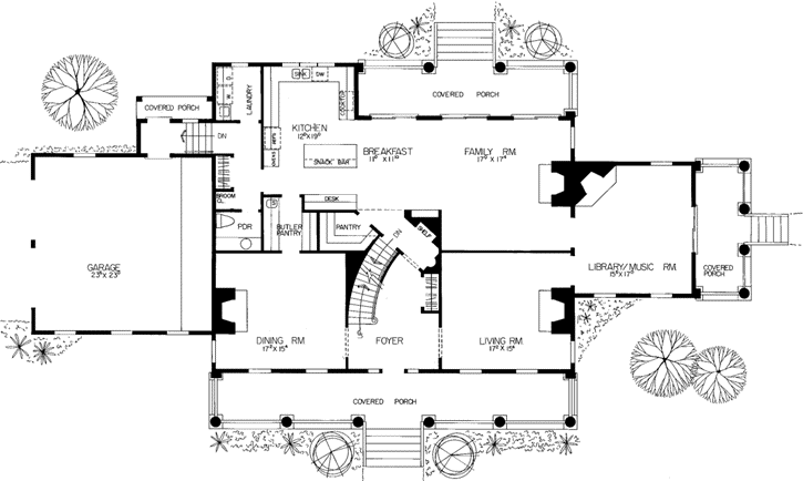 Main Floor Plan: 68-114