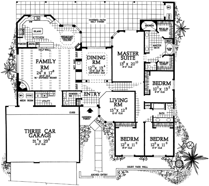 Main Floor Plan: 68-126