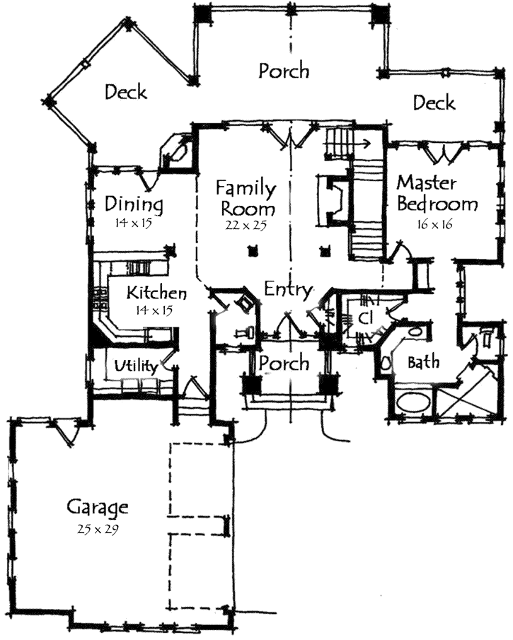 Main Floor Plan: 69-910