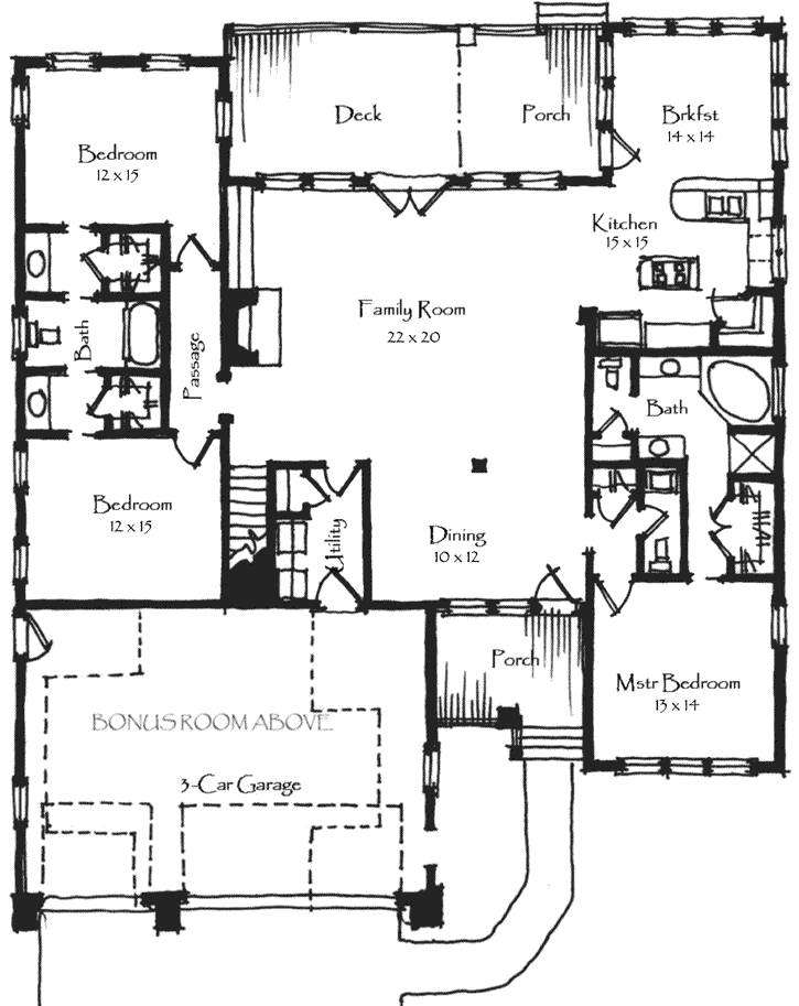 Main Floor Plan: 69-919
