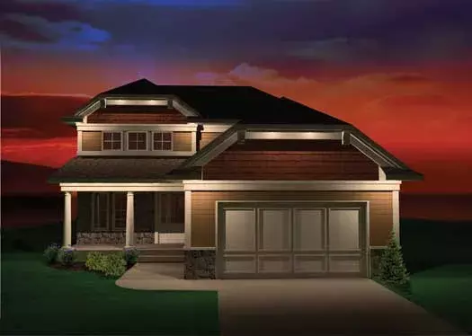 Bungalow house plans 7-1020 - front exterior, 1,834 sq ft, 3 bed, 2 bath house plans | Monster House Plans