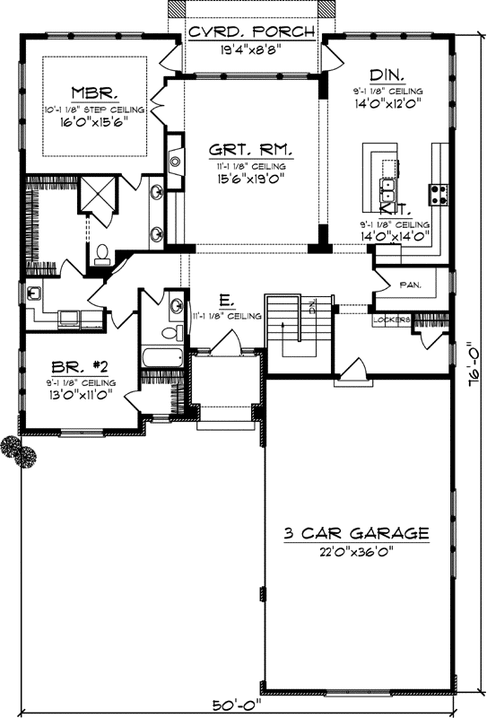 Main Floor Plan: 7-1025
