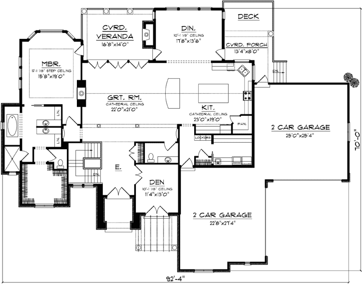 Main Floor Plan: 7-1108