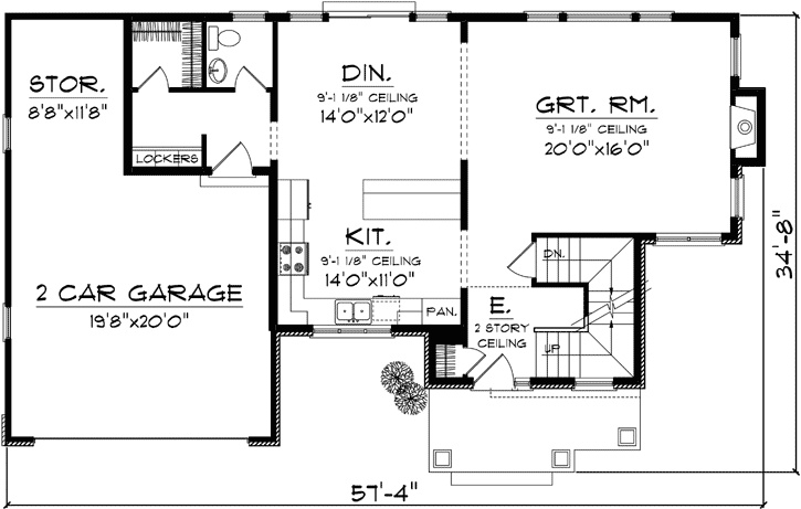 Main Floor Plan: 7-1111