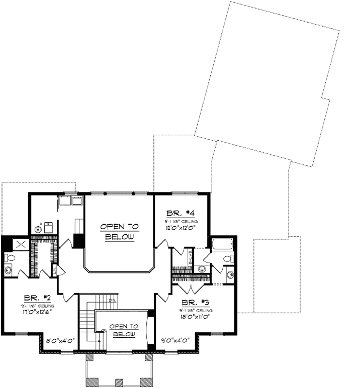 Upper/Second Floor Plan:7-1122