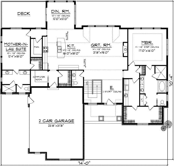 Main Floor Plan: 7-1149